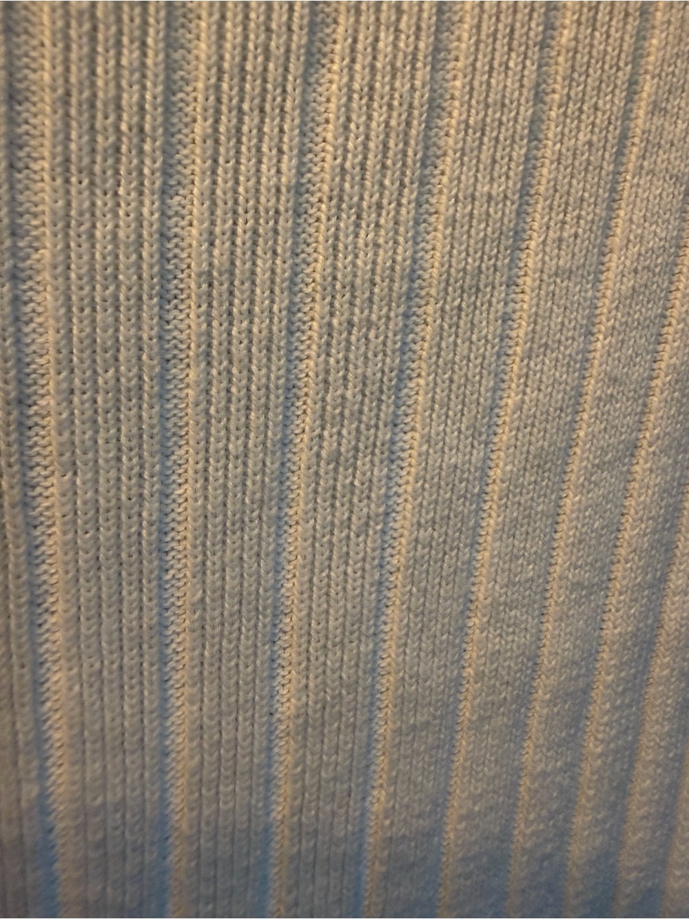 White Ribbed Square-Neck Tank Top - Picture 5 of 5